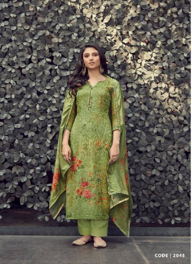 KARMA RIWAAZ VOL-3 Stylish Latest Fancy Designer Festive Wear Pure Maslin Digital Print Salwar Suit Collection